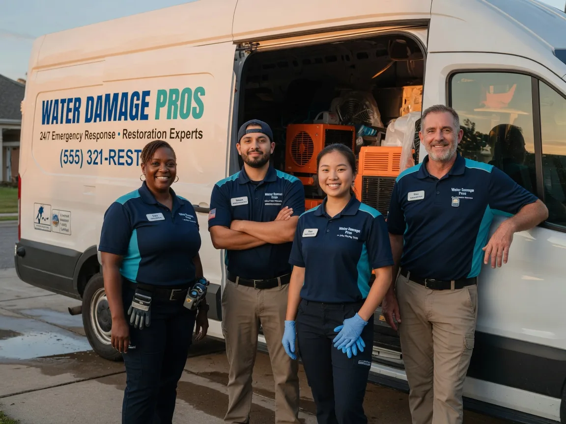Water Damage Restoration company in New Washington, IN