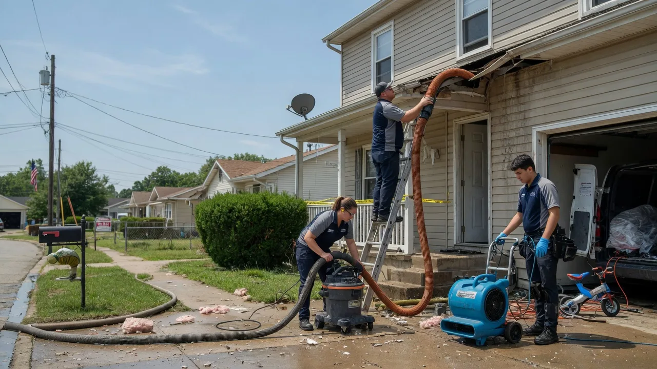 Water Damage Restoration in New Washington, IN near me
